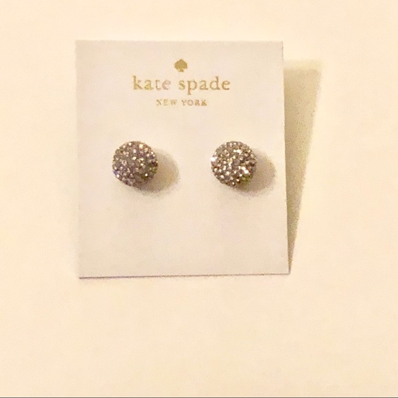 Kate Spade Black stud earrings - Picture 5 of 6